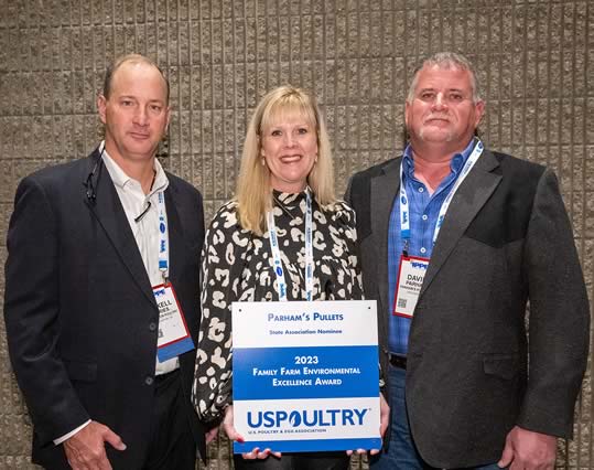 State Poultry Association Nomination - Parham's Pullets, Dresden, Tennessee